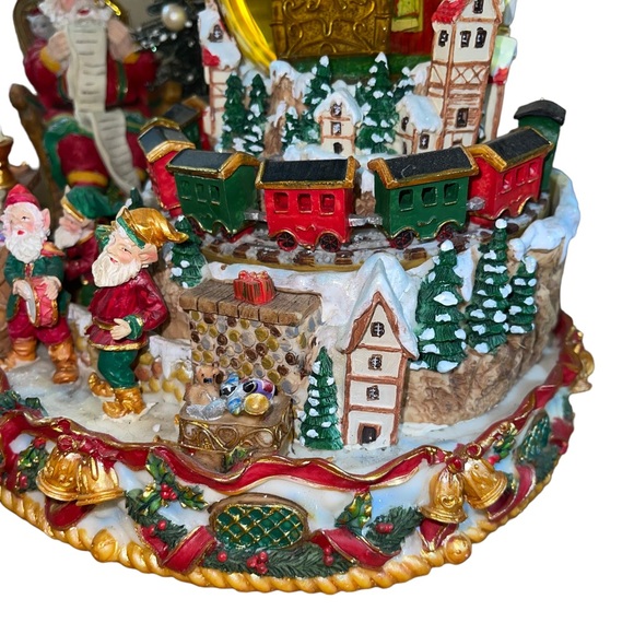 Grandeur Noel Christmas Musical Animated Water Globe Collectors Edition WORKS - Picture 13 of 15